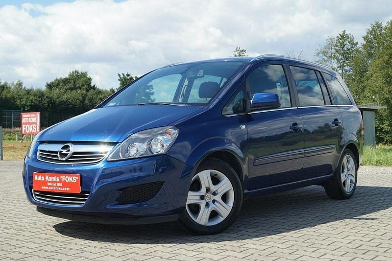 Używany Opel Zafira 115 KM (84 kW) 2010 Niebieski Minivan