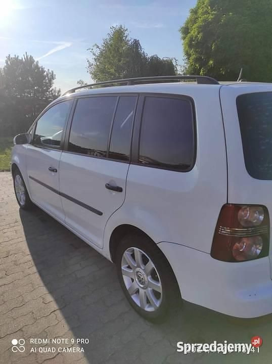 Używany VW Touran 105 KM (77 kW) 2008 Biały Minivan