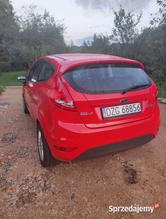 Czerwony Używany 2009 Ford Fiesta Hatchback | 15 000 zł (Drogi) - Obraz 1/4
