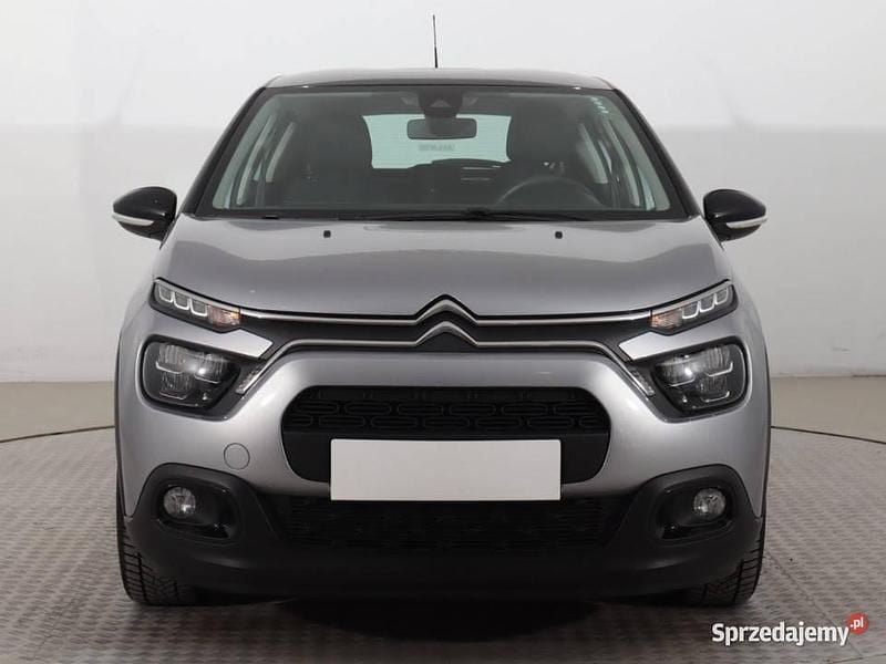 Szary Używany 2022 Citroën C3 PureTech Hatchback | 43 999 zł (Uczciwa cena) - Obraz 1/4