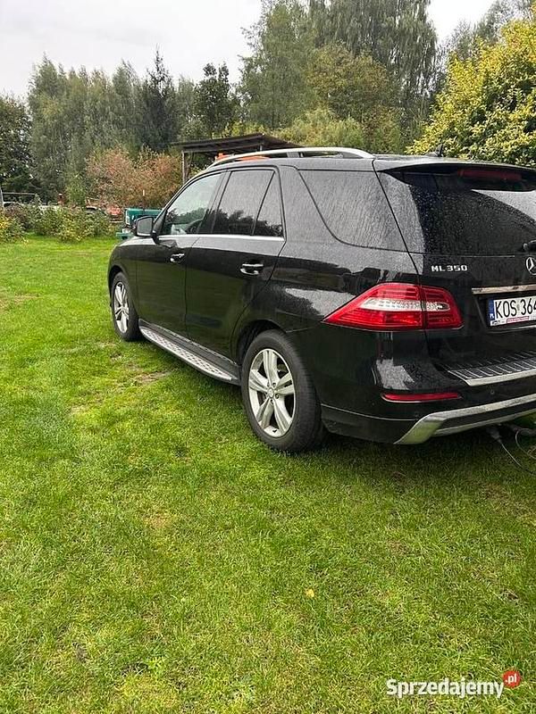 Czarny Używany 2012 Mercedes ML350 SUV | 69 990 zł - Obraz 1/2