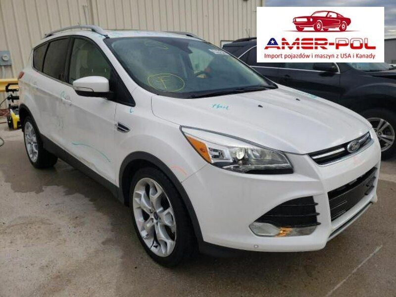 Biały Używany 2014 Ford Kuga Titanium SUV | 60 000 zł - Obraz 1/4