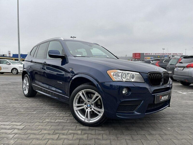 Niebieski ciemny (metalik) Używany 2014 BMW X3 SUV | 78 800 zł (Dość drogi) - Obraz 1/4