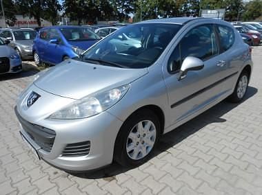 Srebrny Używany 2009 Peugeot 207 Hatchback | 8800 zł (Dobra cena) - Obraz 1/4
