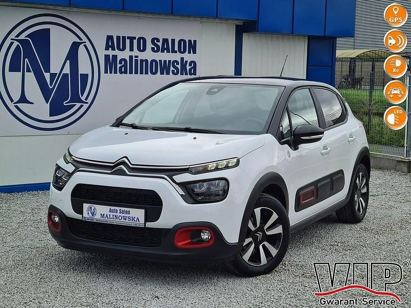Biały Używany 2021 Citroën C3 Hatchback | 41 900 zł (Uczciwa cena) - Obraz 1/4