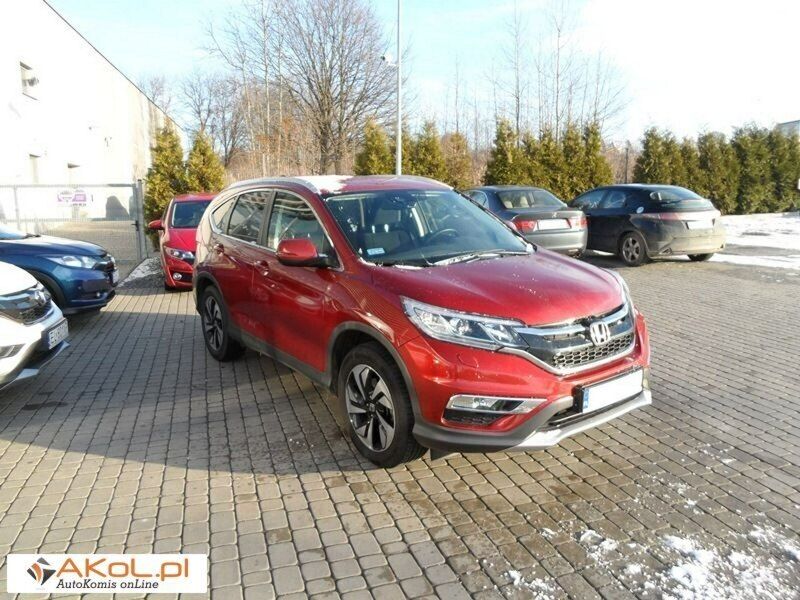 Czerwony (metalik) Używany 2015 Honda CR-V SUV | 124 900 zł - Obraz 1/4