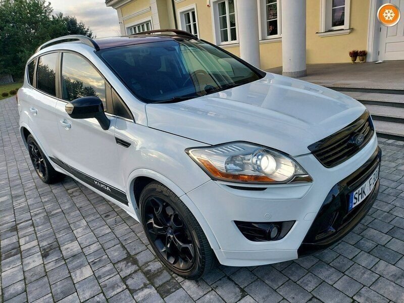 Biały (metalik) Używany 2010 Ford Kuga ST SUV | 37 700 zł (Dość drogi) - Obraz 1/4