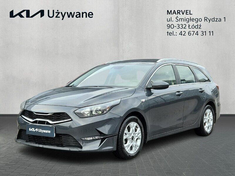 Szary Używany 2023 Kia Ceed 2 Kombi | 88 500 zł (Dość drogi) - Obraz 1/4