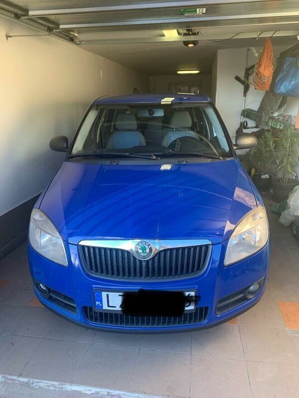 Niebieski Używany 2008 Skoda Fabia Kombi | 11 500 zł - Obraz 1/4