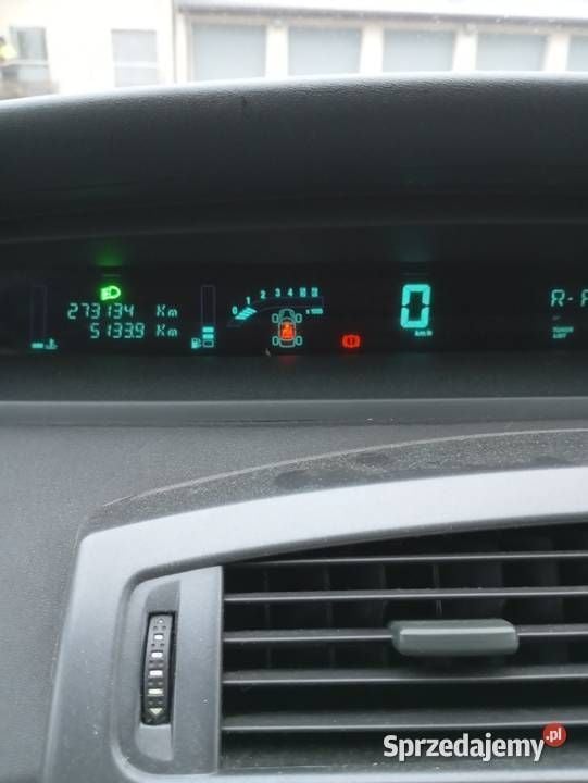 Zielony Używany 2007 Renault Scénic II Minivan | 6900 zł (Dość drogi) - Obraz 1/4