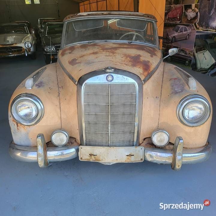 Używany 1955 Mercedes 300 Kabriolet | 413 300 zł - Obraz 1/4