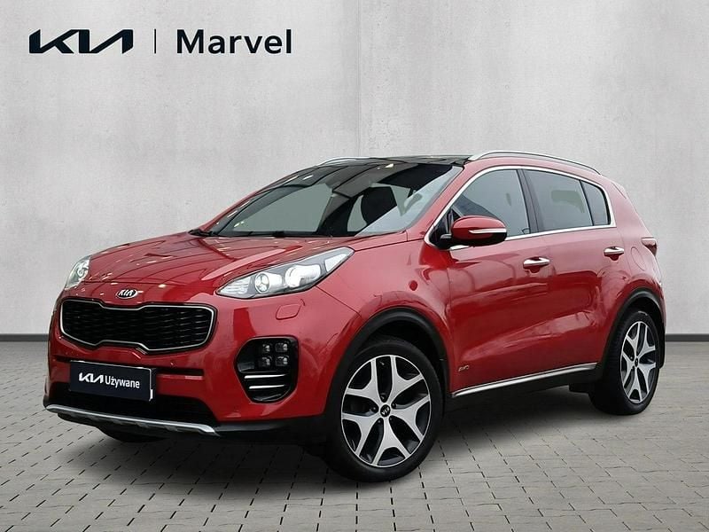 Czerwony Używany 2017 Kia Sportage GT-Line SUV | 73 900 zł (Uczciwa cena) - Obraz 1/4