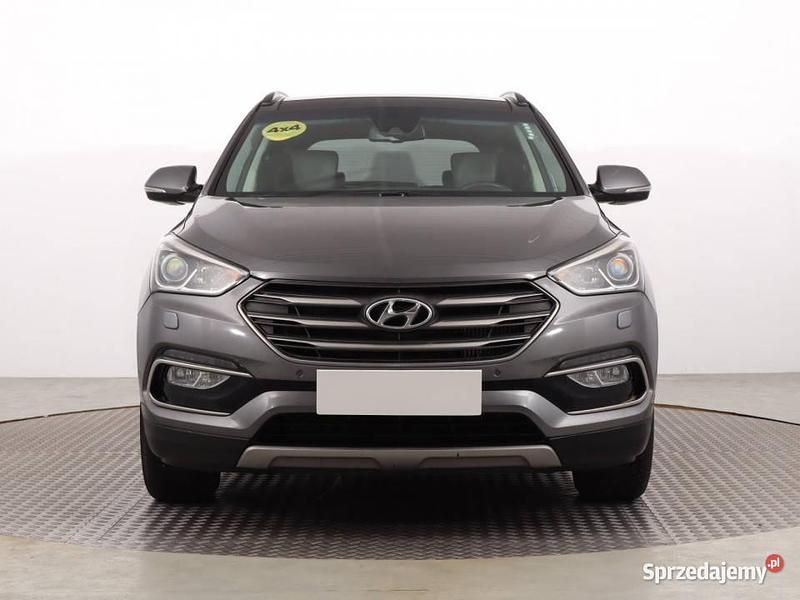 Szary Używany 2017 Hyundai Santa Fe SUV | 72 999 zł (Dobra cena) - Obraz 1/4
