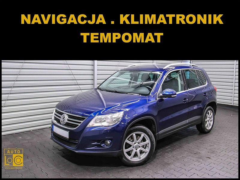 Niebieski Używany 2008 VW Tiguan SUV | 24 888 zł (Dość drogi) - Obraz 1/4