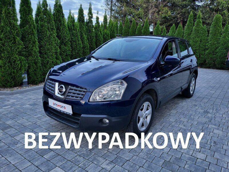 Niebieski ciemny (metalik) Używany 2007 Nissan Qashqai SUV | 22 500 zł (Uczciwa cena) - Obraz 1/4