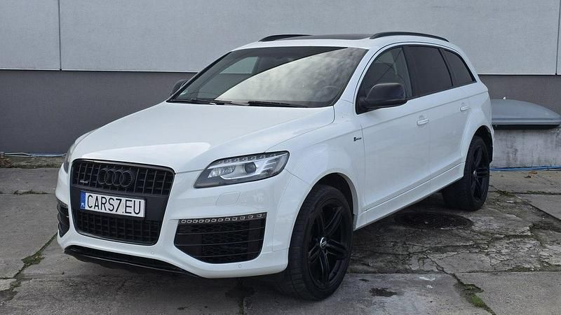 Biały Używany 2015 Audi Q7 SUV | 89 900 zł - Obraz 1/4