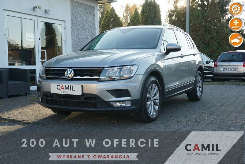 Beżowy Używany 2016 VW Tiguan R-line SUV | 79 000 zł - Obraz 1/4