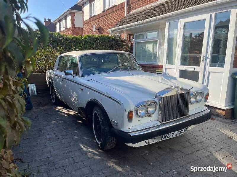Biały Używany 1977 Rolls Royce Silver Shadow Sedan/Limuzyna | 20 500 zł - Obraz 1/4