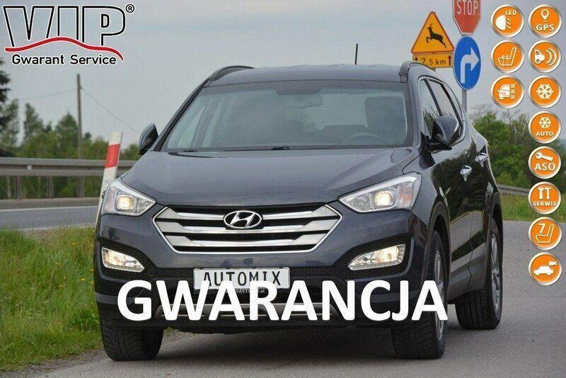 Grafitowy Używany 2013 Hyundai Santa Fe SUV | 52 200 zł - Obraz 1/4