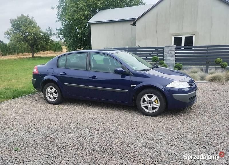 Granatowy Używany 2007 Renault Mégane II Sedan/Limuzyna | 9900 zł (Uczciwa cena) - Obraz 1/4