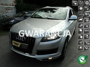 Srebrny Używany 2012 Audi Q7 SUV | 43 900 zł - Obraz 1/4