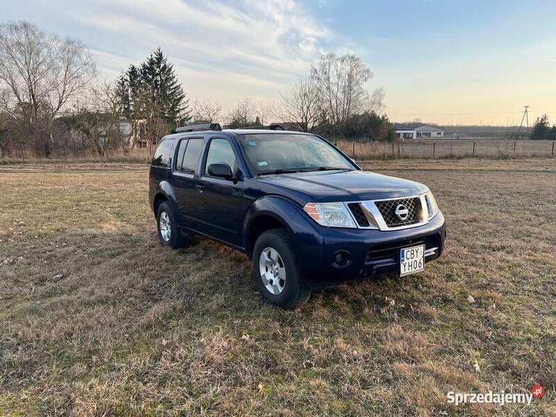Granatowy Używany 2009 Nissan Pathfinder SUV | 30 000 zł - Obraz 1/4
