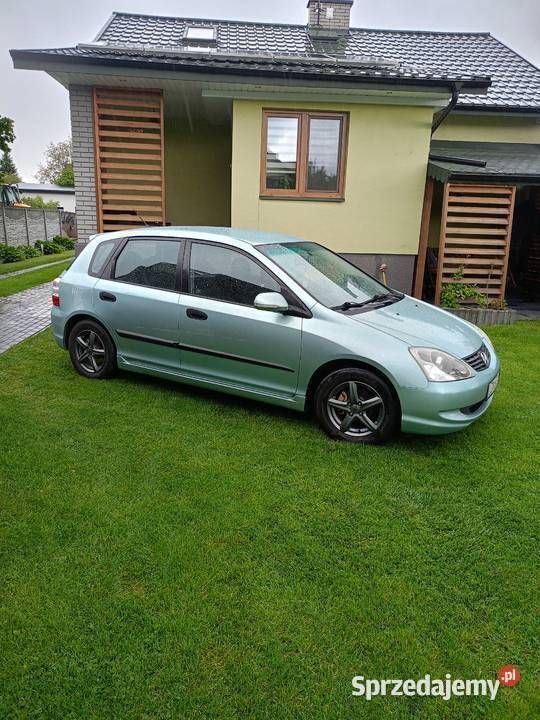 Niebieski Używany 2004 Honda Civic Hatchback | 9000 zł (Uczciwa cena) - Obraz 1/4