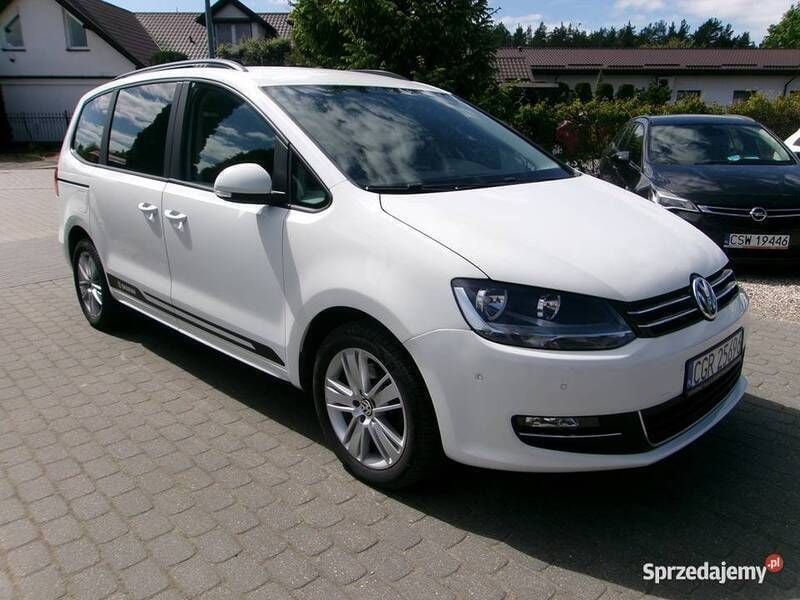 Używany VW Sharan 150 KM (110 kW) 2017 Biały Minivan