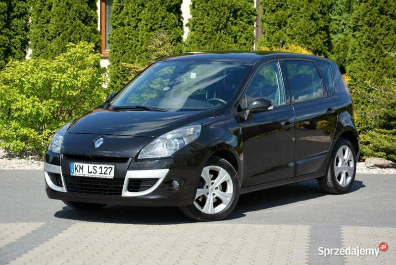 Czarny Używany 2010 Renault Scénic III Expression Minivan | 19 900 zł (Dość drogi) - Obraz 1/4