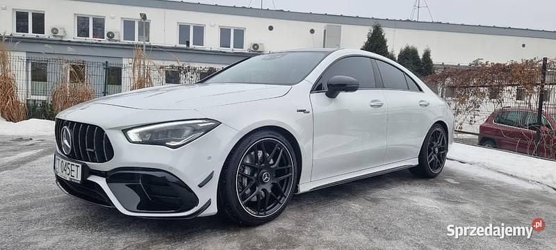 Używany Mercedes CLA45 AMG AMG 2023 Biały Sedan/Limuzyna