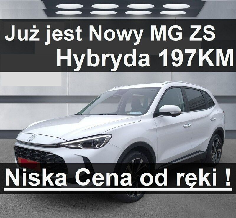 Biały Nowe 2024 MG ZS Exclusive Sedan/Limuzyna | 116 700 zł - Obraz 1/4