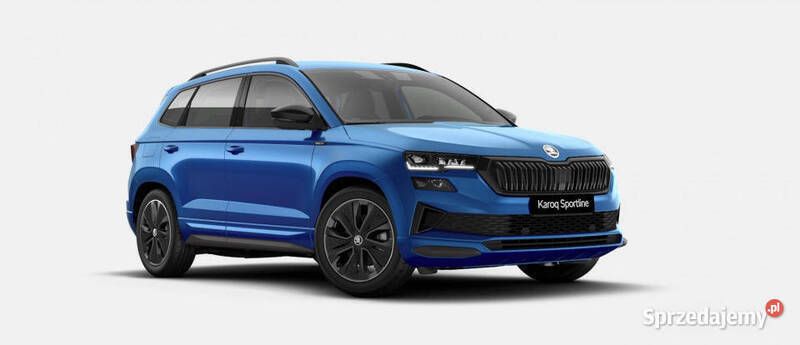 Niebieski Nowe 2025 Skoda Karoq SportLine SUV | 135 240 zł (Dobra cena) - Obraz 1/4