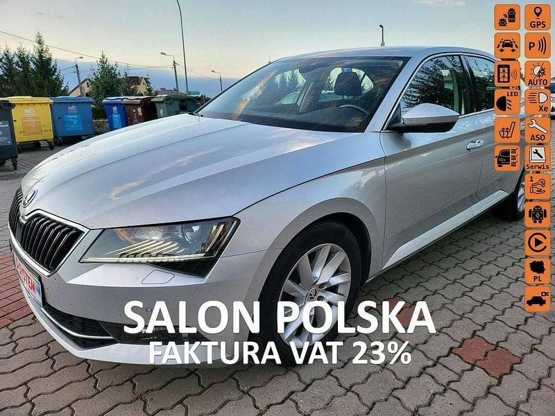 Srebrny Używany 2019 Skoda Superb Sedan/Limuzyna | 55 886 zł (Super Cena) - Obraz 1/2