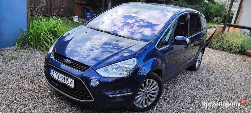 Granatowy Używany 2011 Ford S-MAX S Minivan | 32 000 zł (Uczciwa cena) - Obraz 1/4
