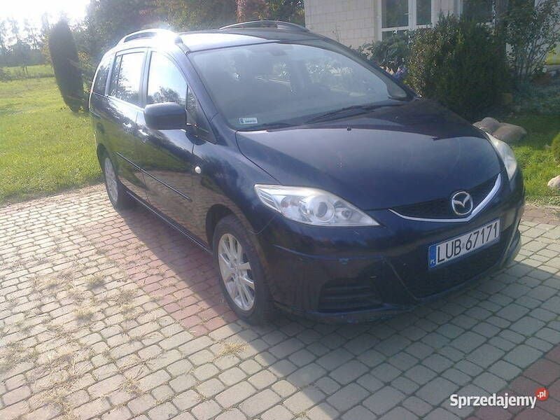 Używany Mazda 5 2008 Granatowy Minivan