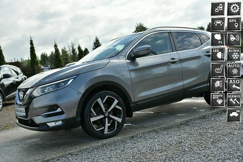 Czarny Używany 2018 Nissan Qashqai 360º SUV | 56 800 zł (Uczciwa cena) - Obraz 1/4