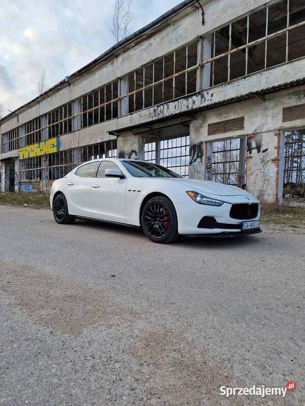 Biały Używany 2016 Maserati Ghibli Coupe | 93 000 zł (Super Cena) - Obraz 1/4