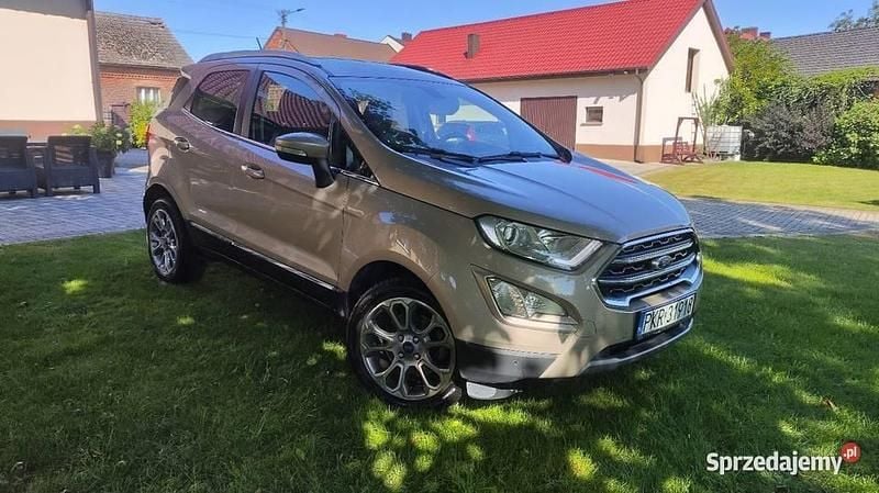 Złoty Używany 2018 Ford Ecosport SUV | 43 900 zł (Uczciwa cena) - Obraz 1/4