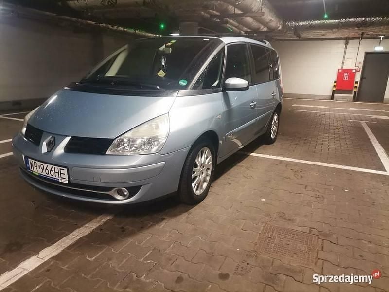 Niebieski Używany 2007 Renault Espace Minivan | 12 999 zł (Dobra cena) - Obraz 1/4