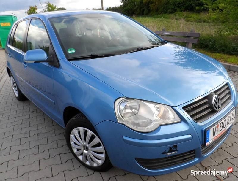 Używany VW Polo United 80 KM (58 kW) 2008 Niebieski Hatchback