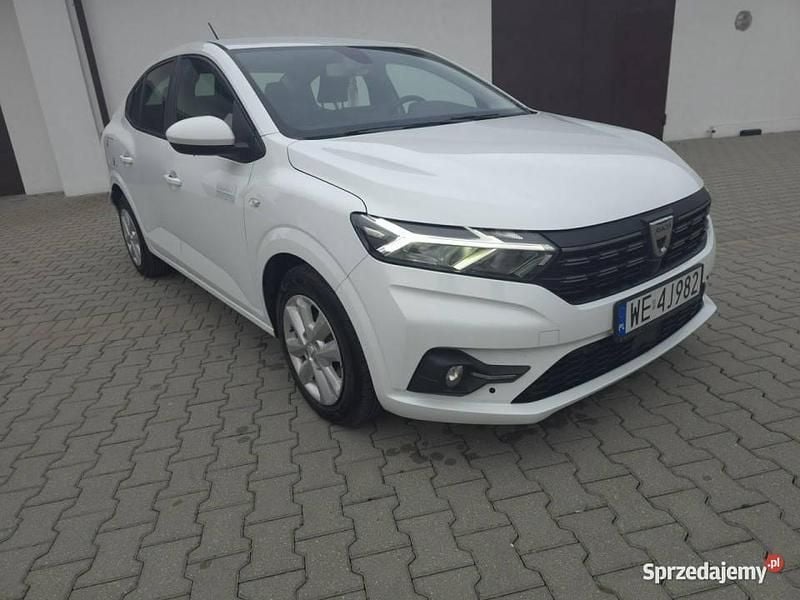 Biały Używany 2021 Dacia Logan Sedan/Limuzyna | 32 900 zł (Uczciwa cena) - Obraz 1/4