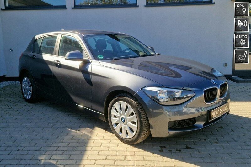 Grafitowy (metalik) Używany 2014 BMW 114 Hatchback | 18 800 zł - Obraz 1/4