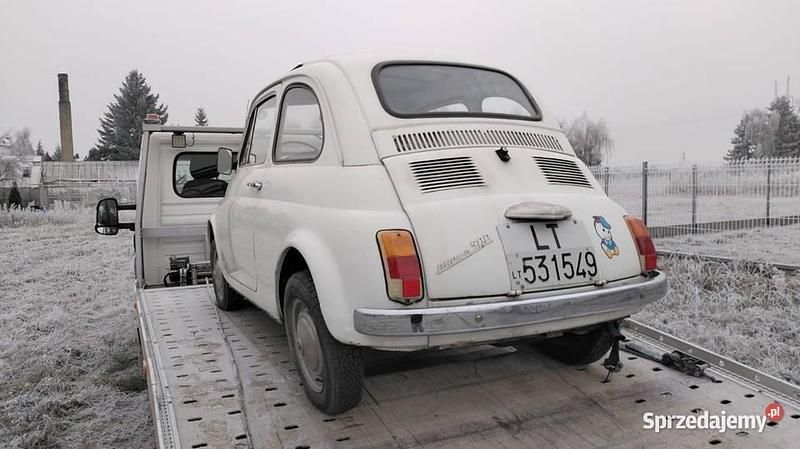 Używany Fiat 500 18 KM (13 kW) 1967 Biały Hatchback