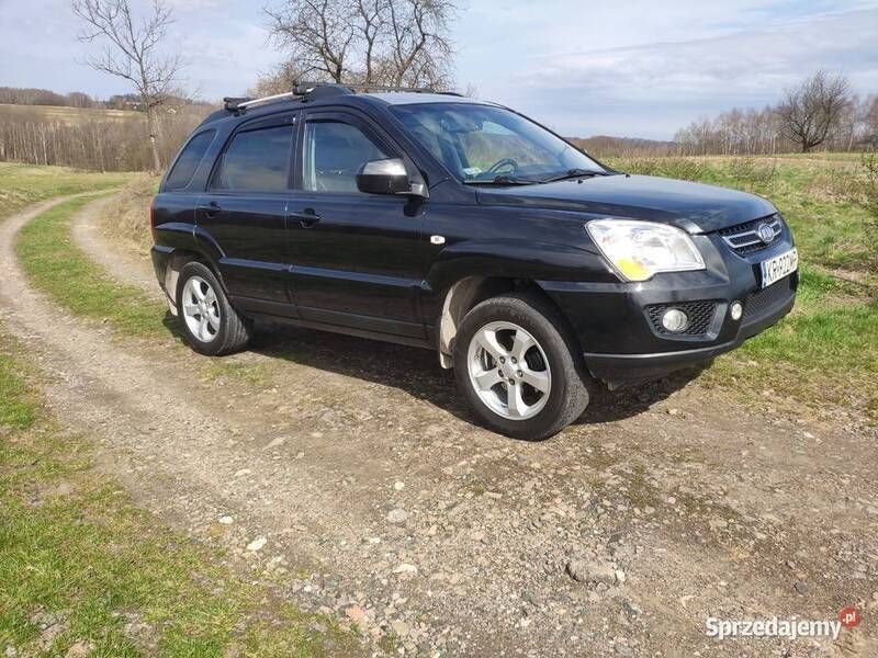 Czarny Używany 2009 Kia Sportage 2 SUV | 24 000 zł (Uczciwa cena) - Obraz 1/4