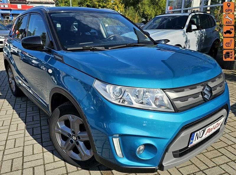 Niebieski jasny Używany 2015 Suzuki Vitara SUV | 49 900 zł (Uczciwa cena) - Obraz 1/4