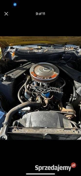 Używany Ford Mustang 1972 Złoty Kabriolet