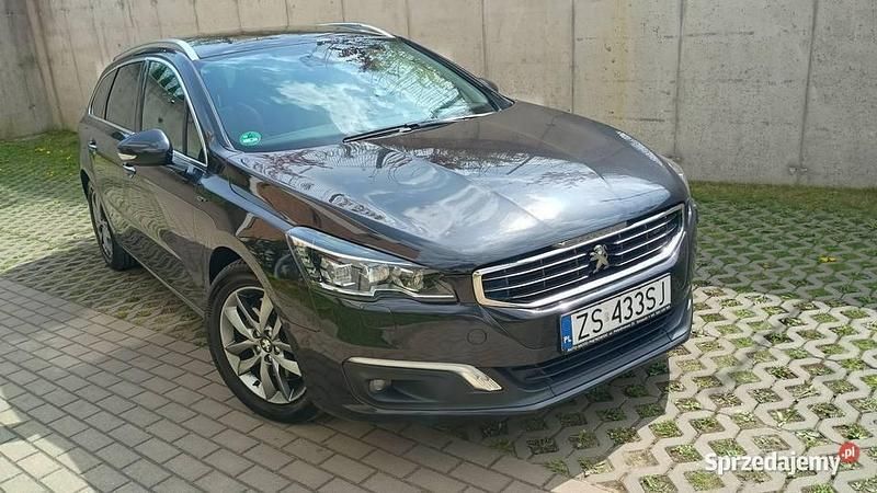 Grafitowy Używany 2016 Peugeot 508 Kombi | 43 500 zł (Uczciwa cena) - Obraz 1/4