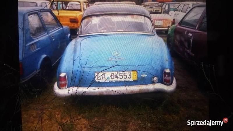 Grafitowy Używany 1955 Mercedes 190 Kabriolet | 600 000 zł - Obraz 1/4