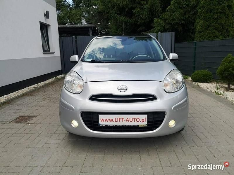 Srebrny Używany 2011 Nissan Micra Hatchback | 16 900 zł (Uczciwa cena) - Obraz 1/4