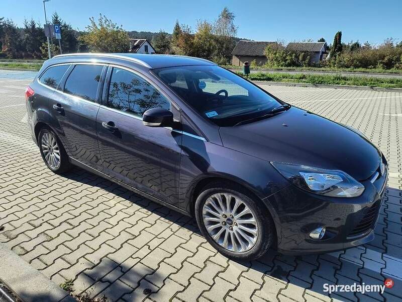 Grafitowy Używany 2014 Ford Focus Titanium Kombi | 21 900 zł (Dobra cena) - Obraz 1/4